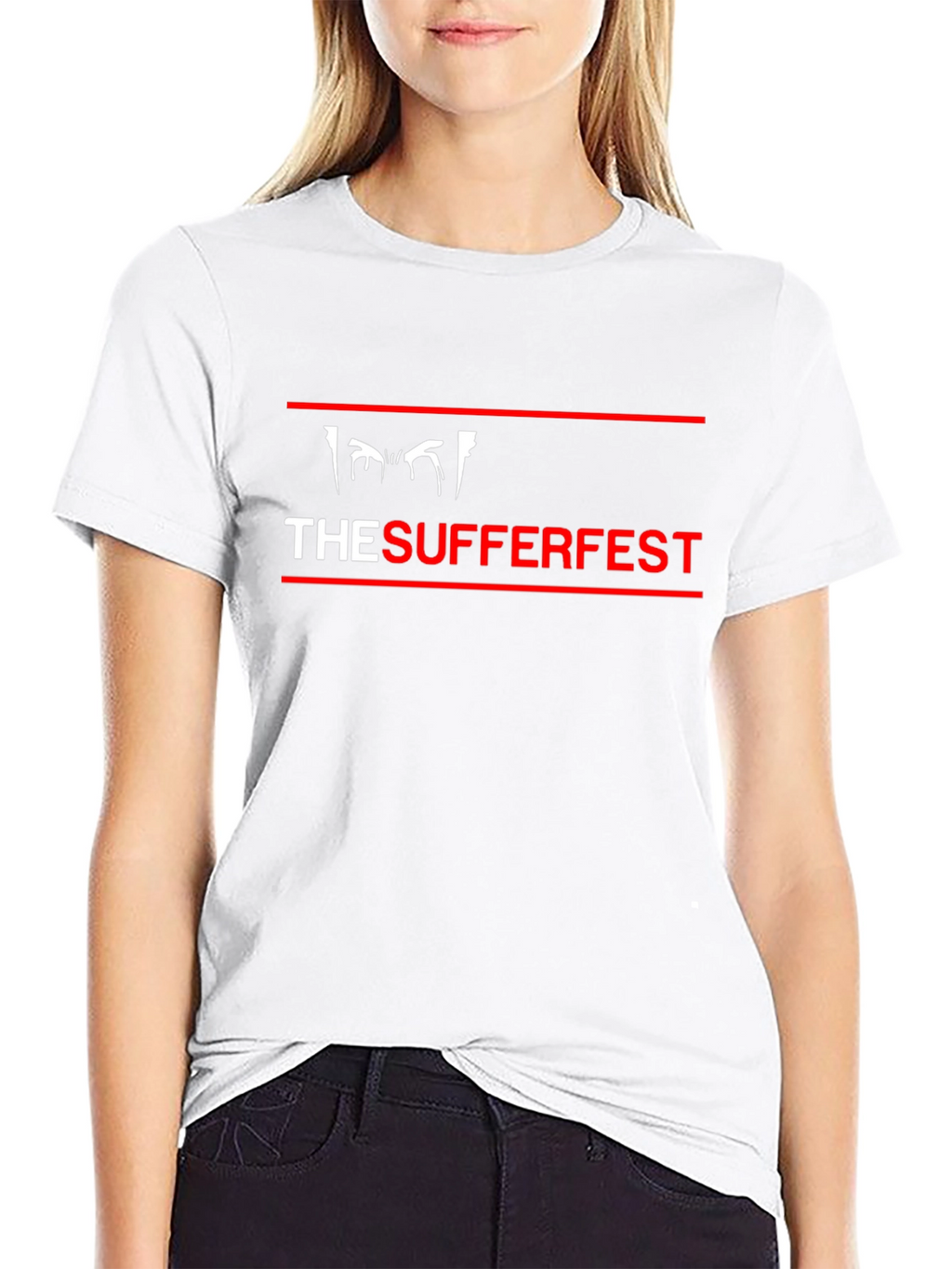 The Sufferfest Graphic Tee - Black Cotton Blend