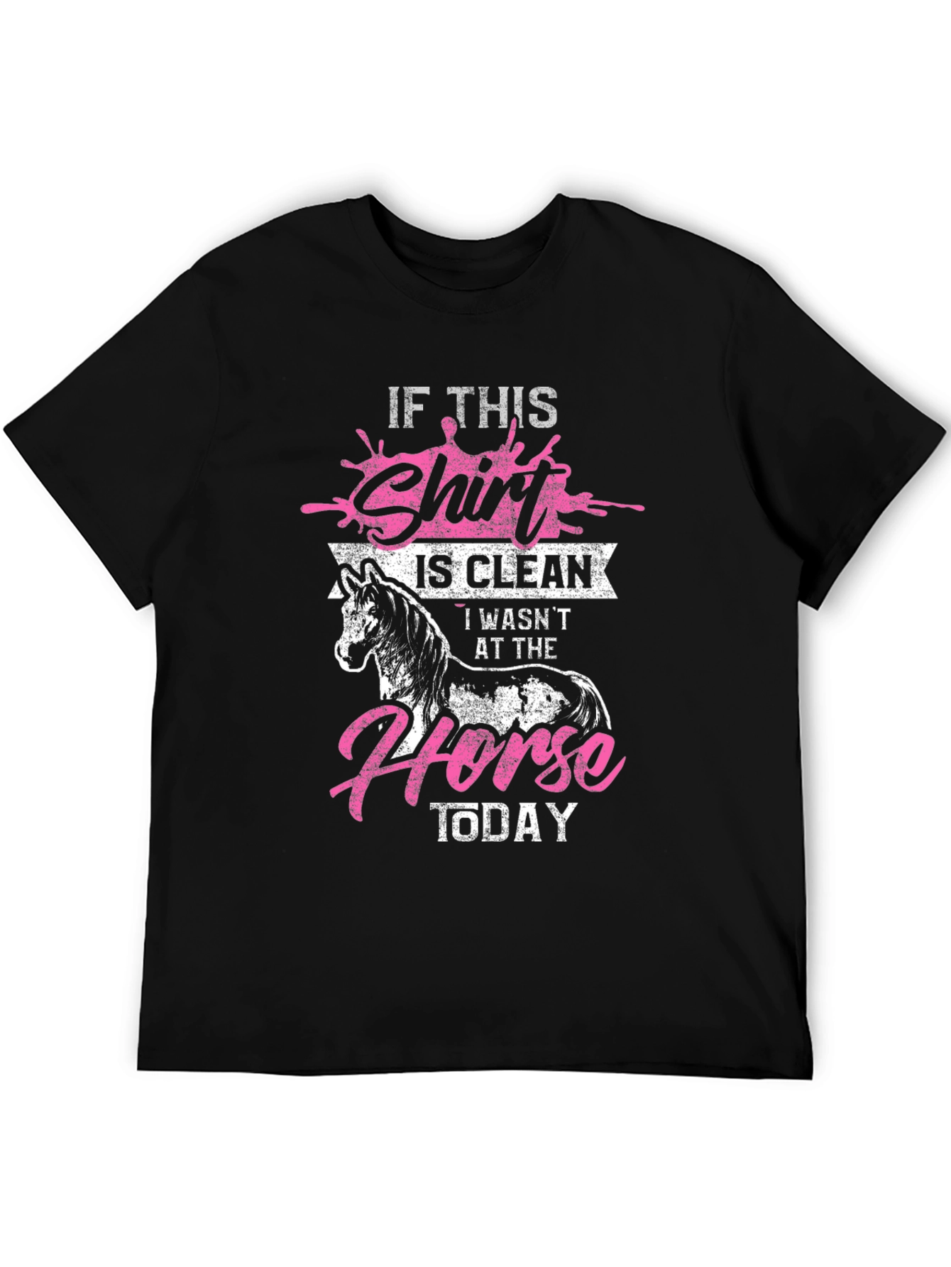 If This Shirt is Clean Horse Lover Tee