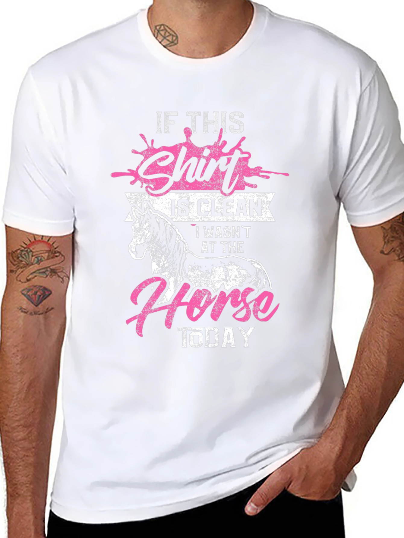 If This Shirt is Clean Horse Lover Tee