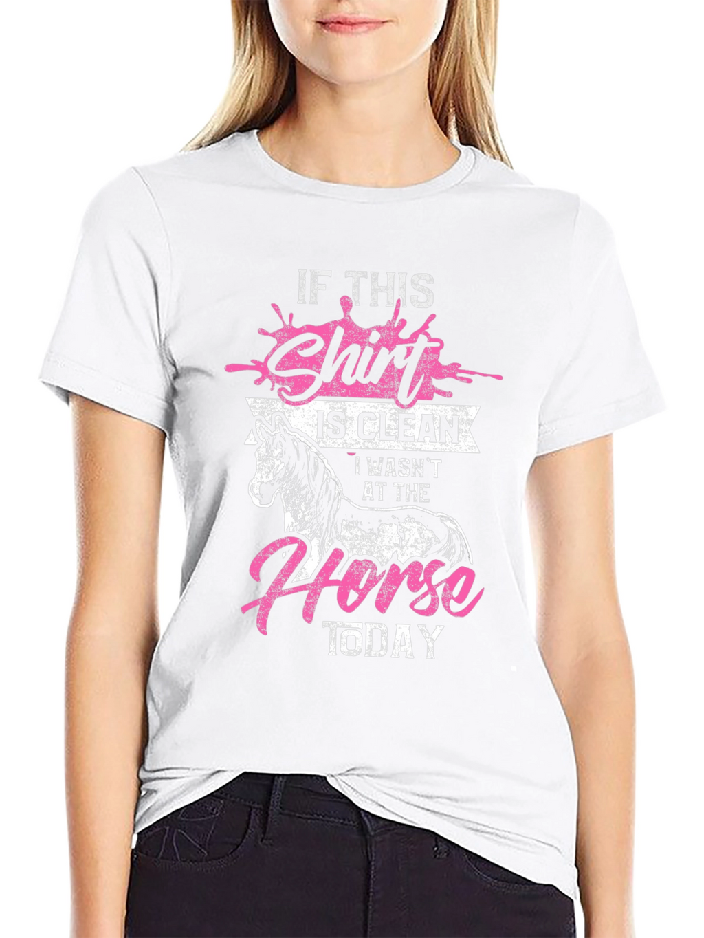 If This Shirt is Clean Horse Lover Tee