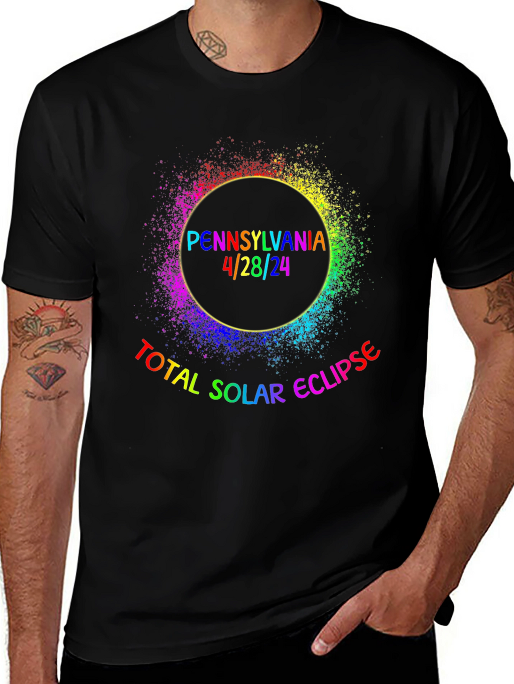Pennsylvania Total Solar Eclipse April 28th T-Shirt