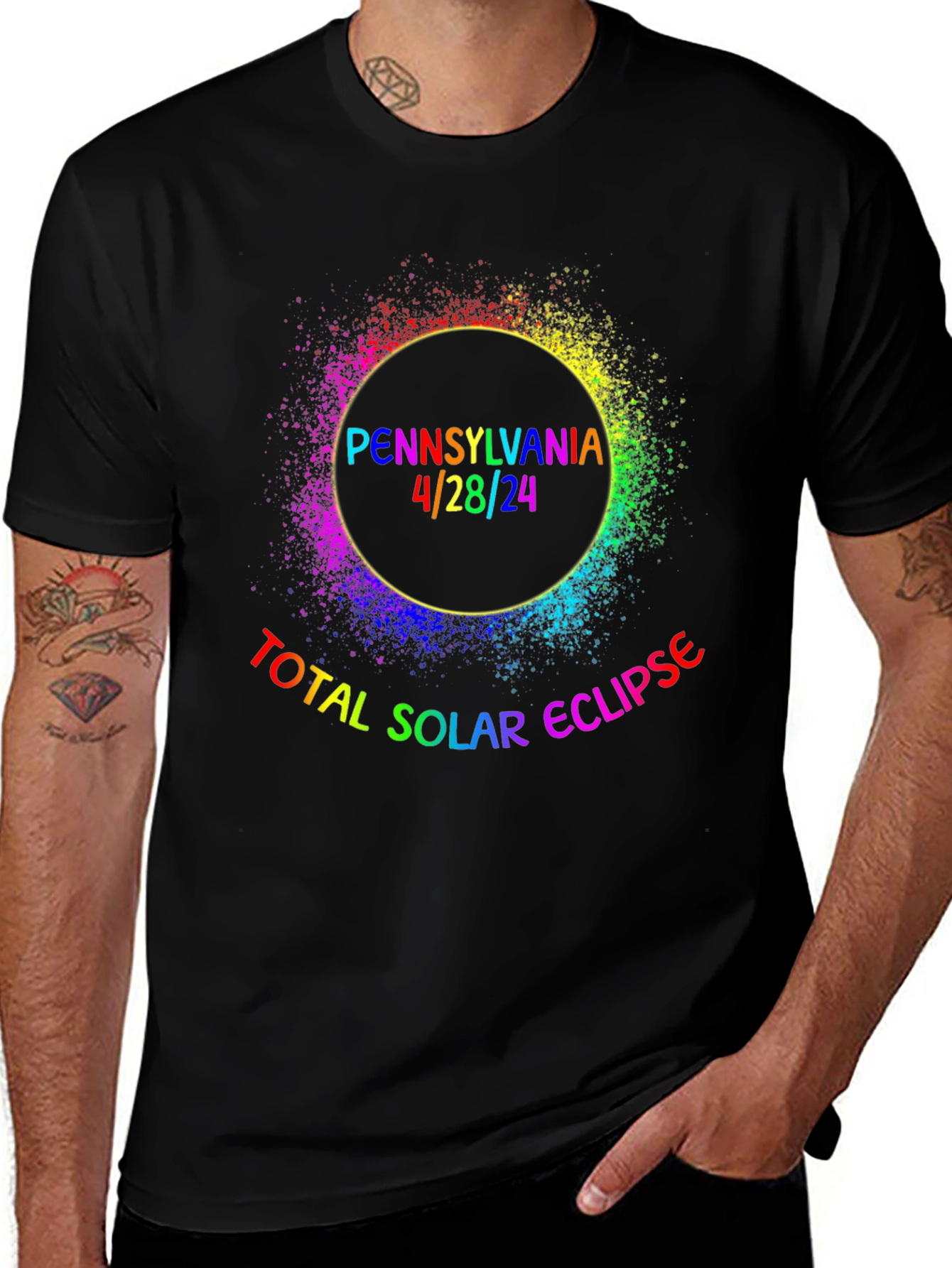 Pennsylvania Total Solar Eclipse April 28th T-Shirt