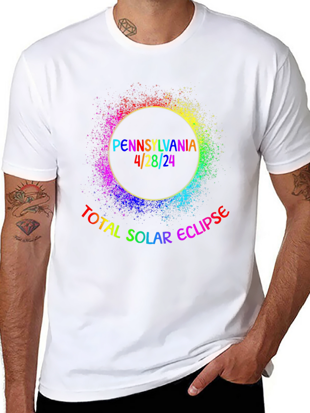 Pennsylvania Total Solar Eclipse April 28th T-Shirt