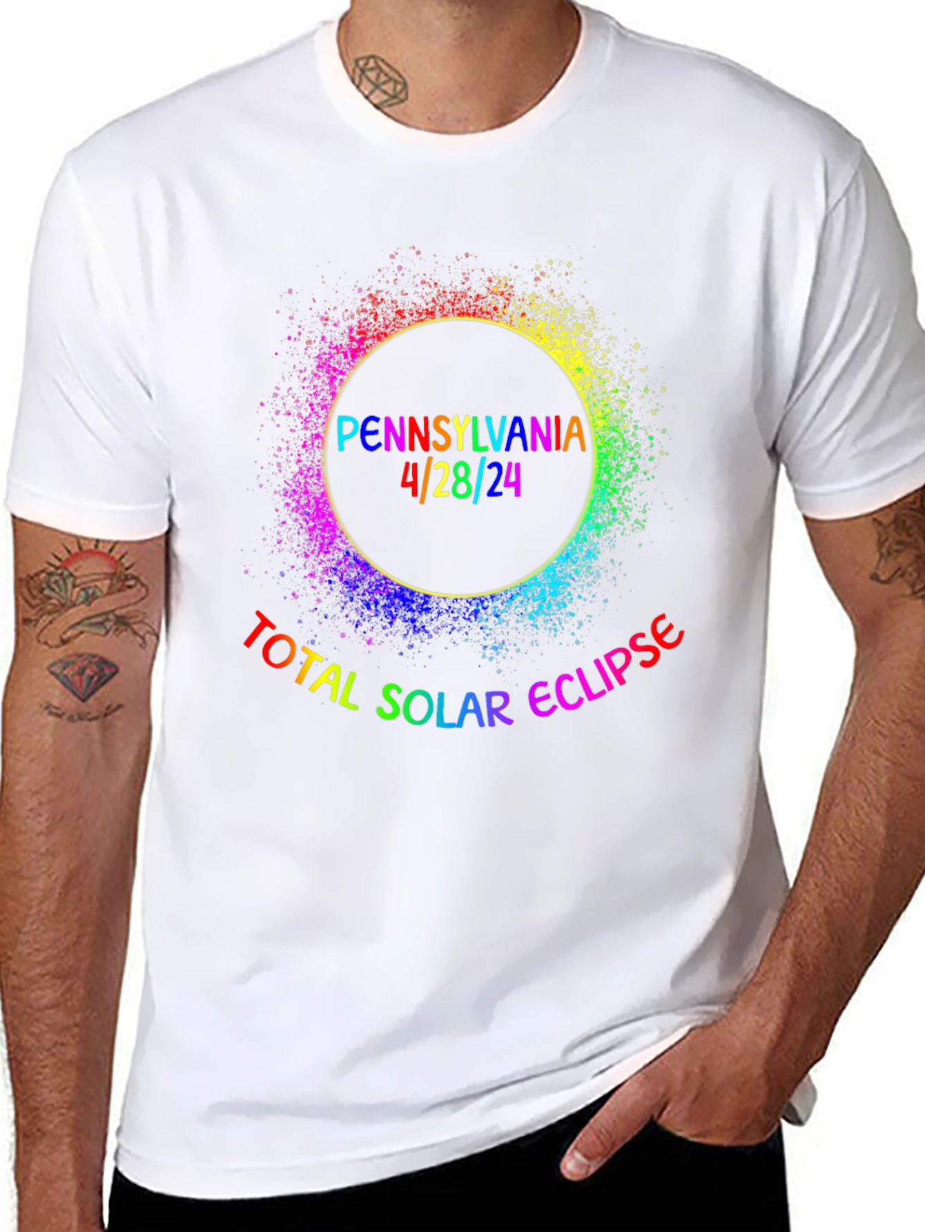 Pennsylvania Total Solar Eclipse April 28th T-Shirt