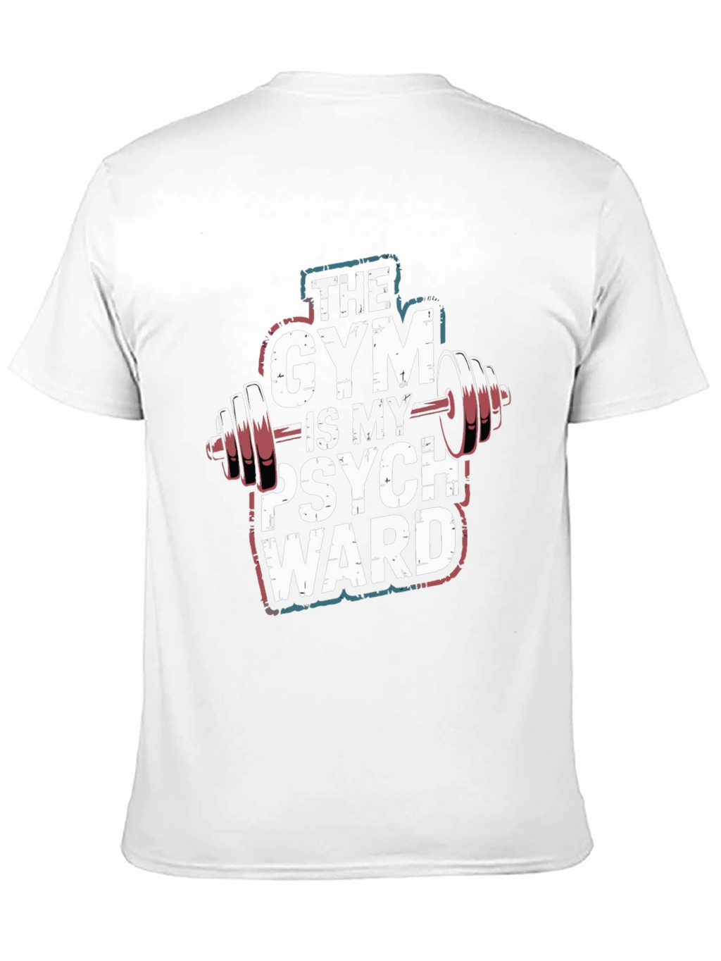 Gym is My Psych Ward Graphic T-Shirt