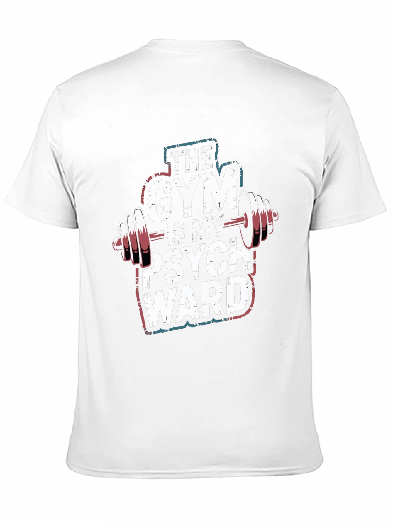 Gym is My Psych Ward Graphic T-Shirt