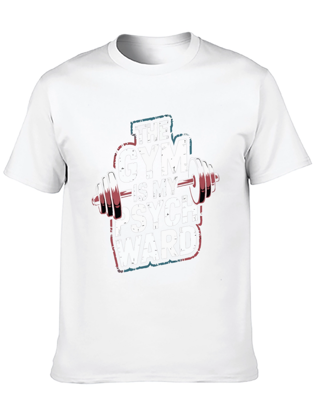 Gym is My Psych Ward Graphic T-Shirt