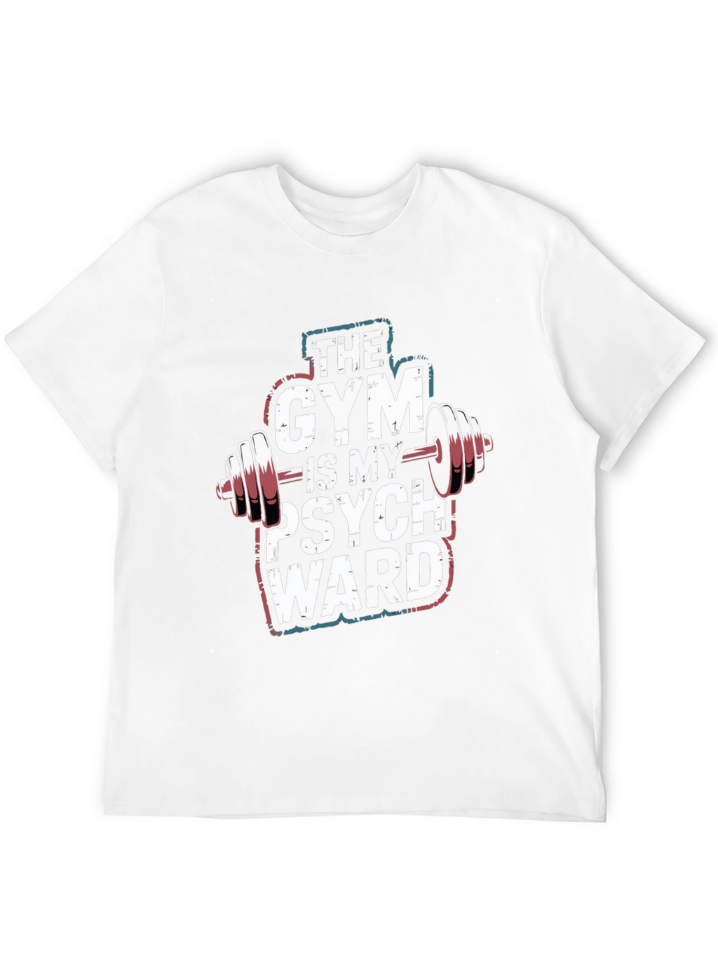 Gym is My Psych Ward Graphic T-Shirt