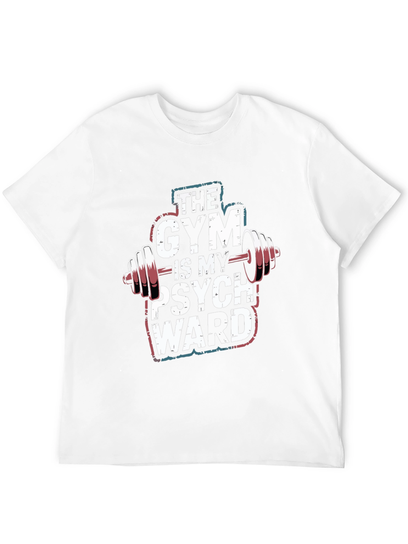 Gym is My Psych Ward Graphic T-Shirt
