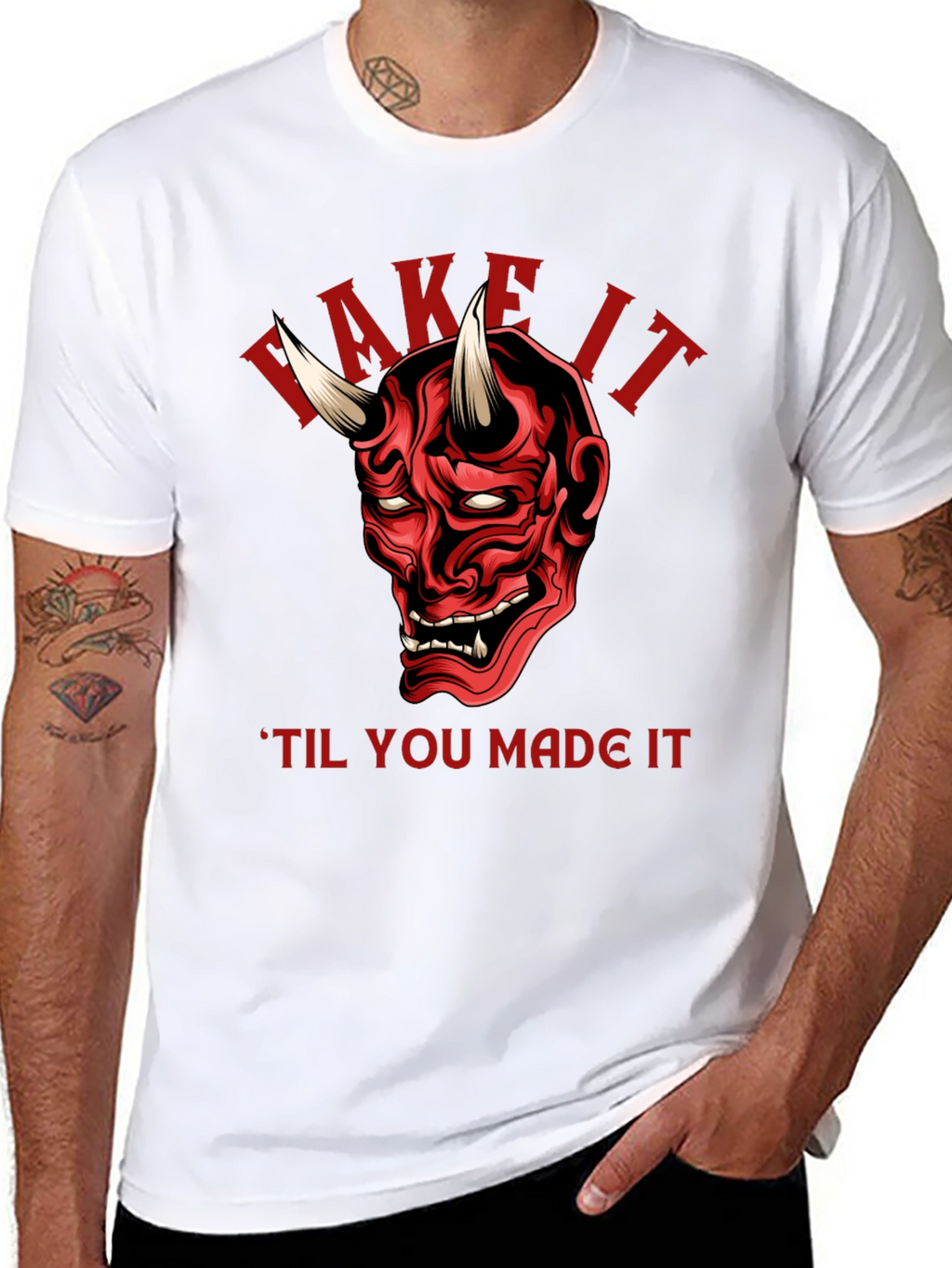 Fake It Til You Make It Demon T-Shirt
