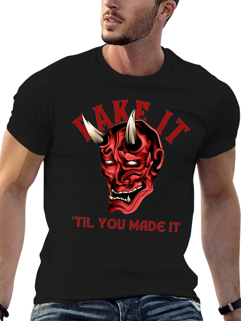 Fake It Til You Make It Demon T-Shirt