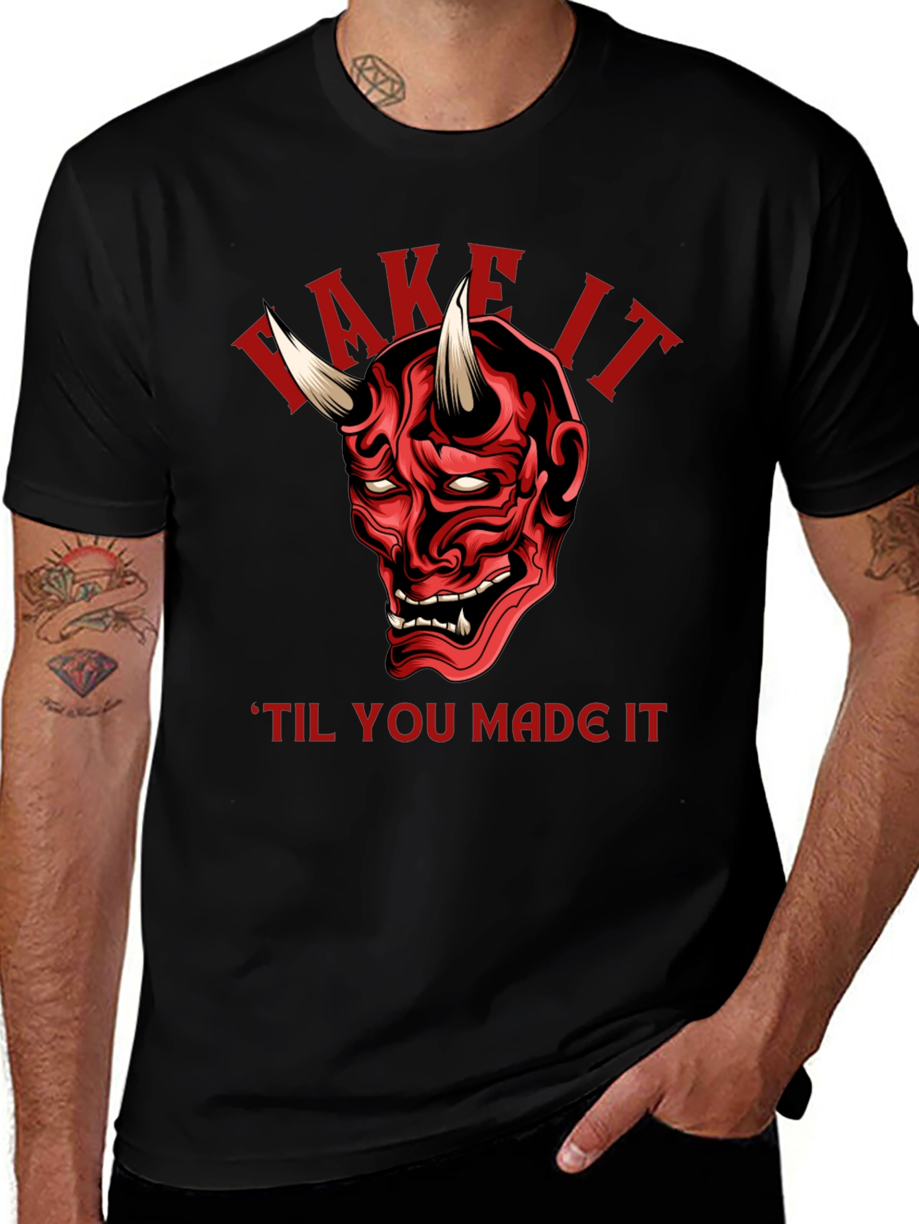 Fake It Til You Make It Demon T-Shirt