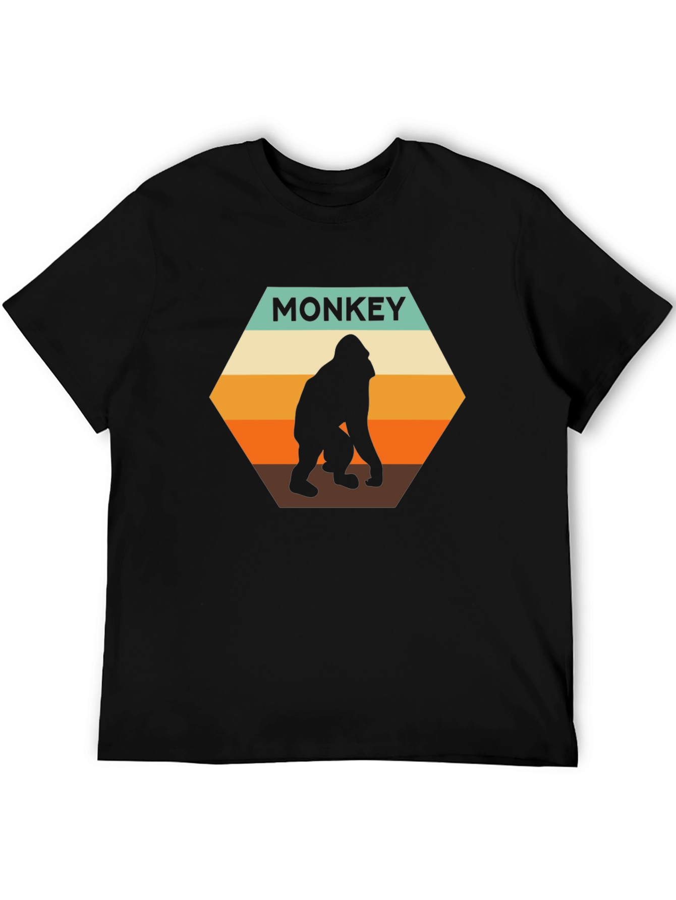 Retro Monkey T-Shirt - Vintage Ape Graphic Tee
