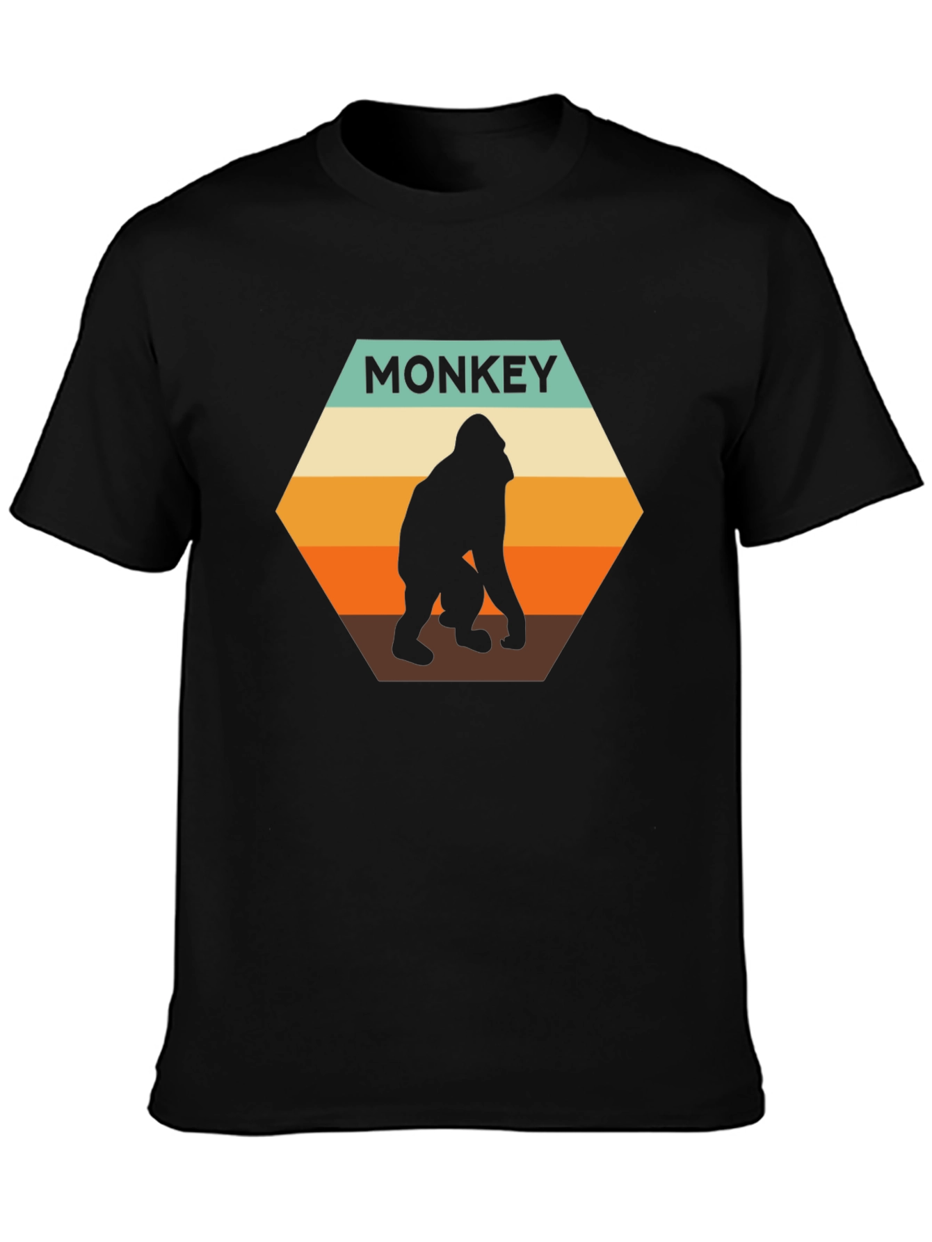 Retro Monkey T-Shirt - Vintage Ape Graphic Tee