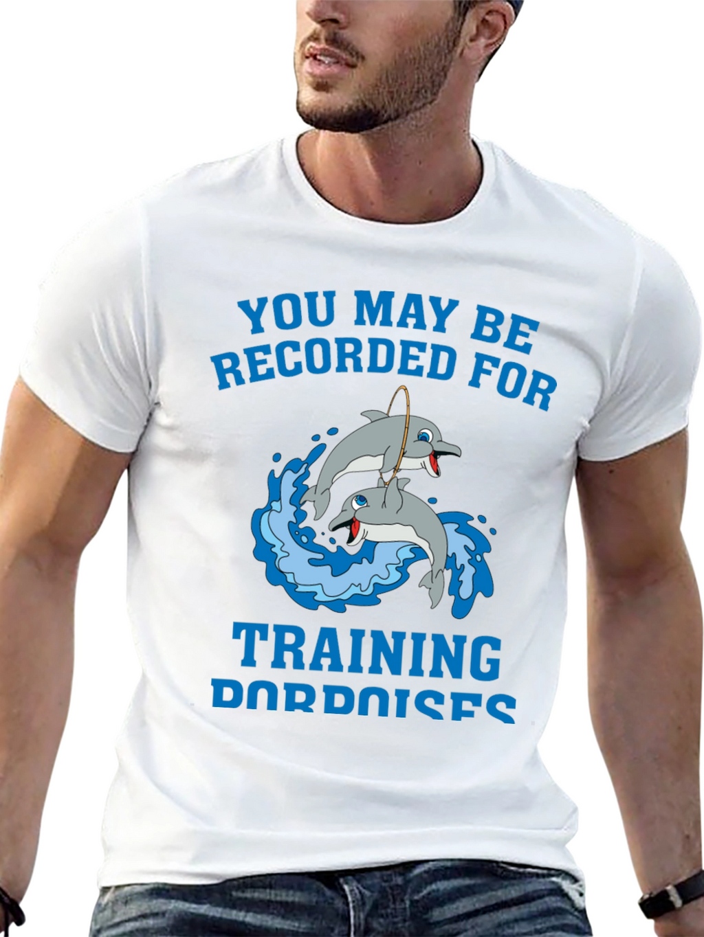 Training Porpoises Graphic T-Shirt