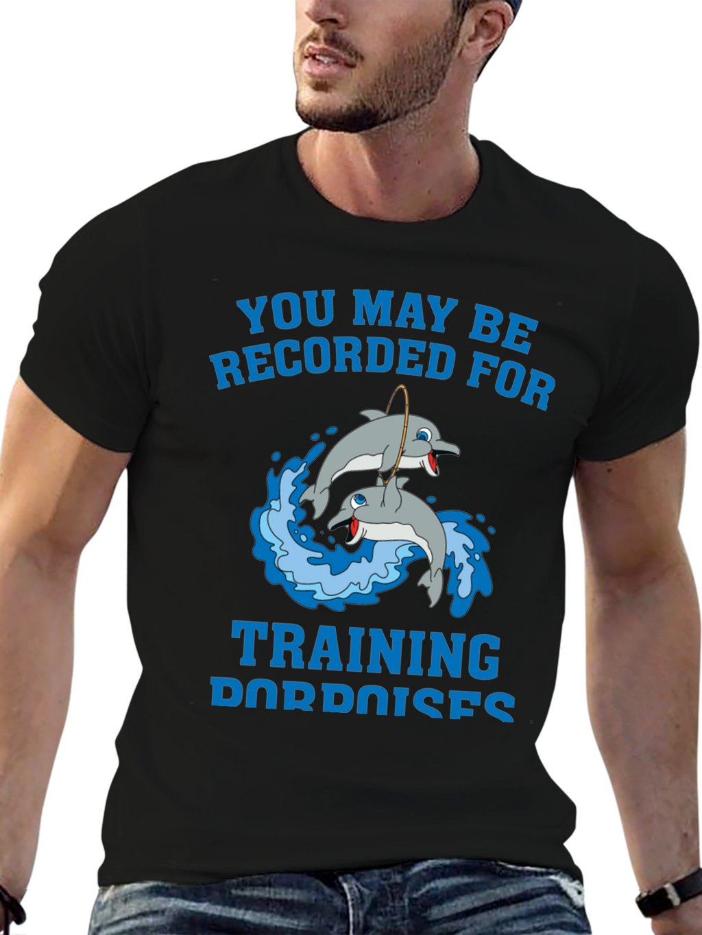 Training Porpoises Graphic T-Shirt