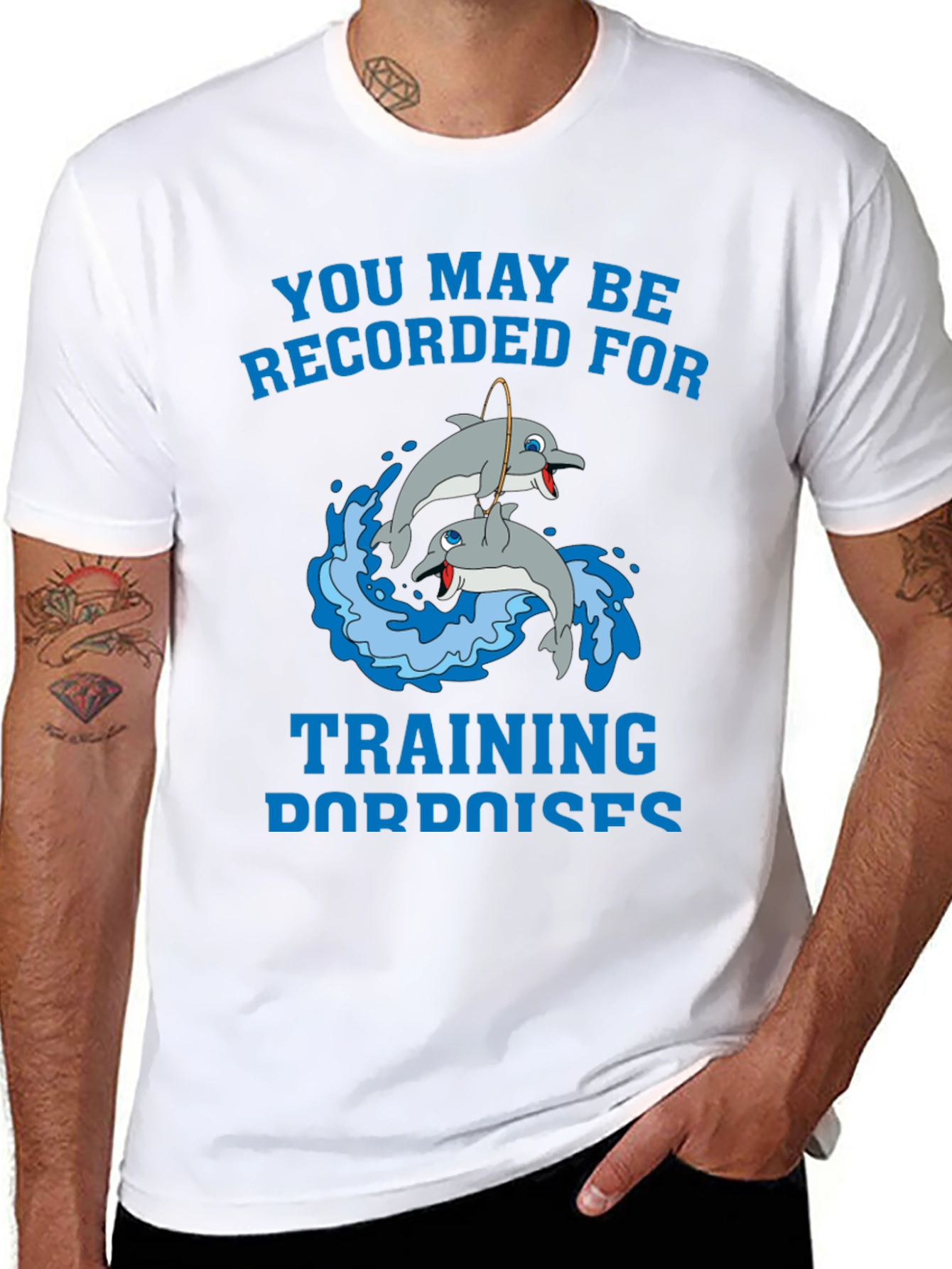 Training Porpoises Graphic T-Shirt