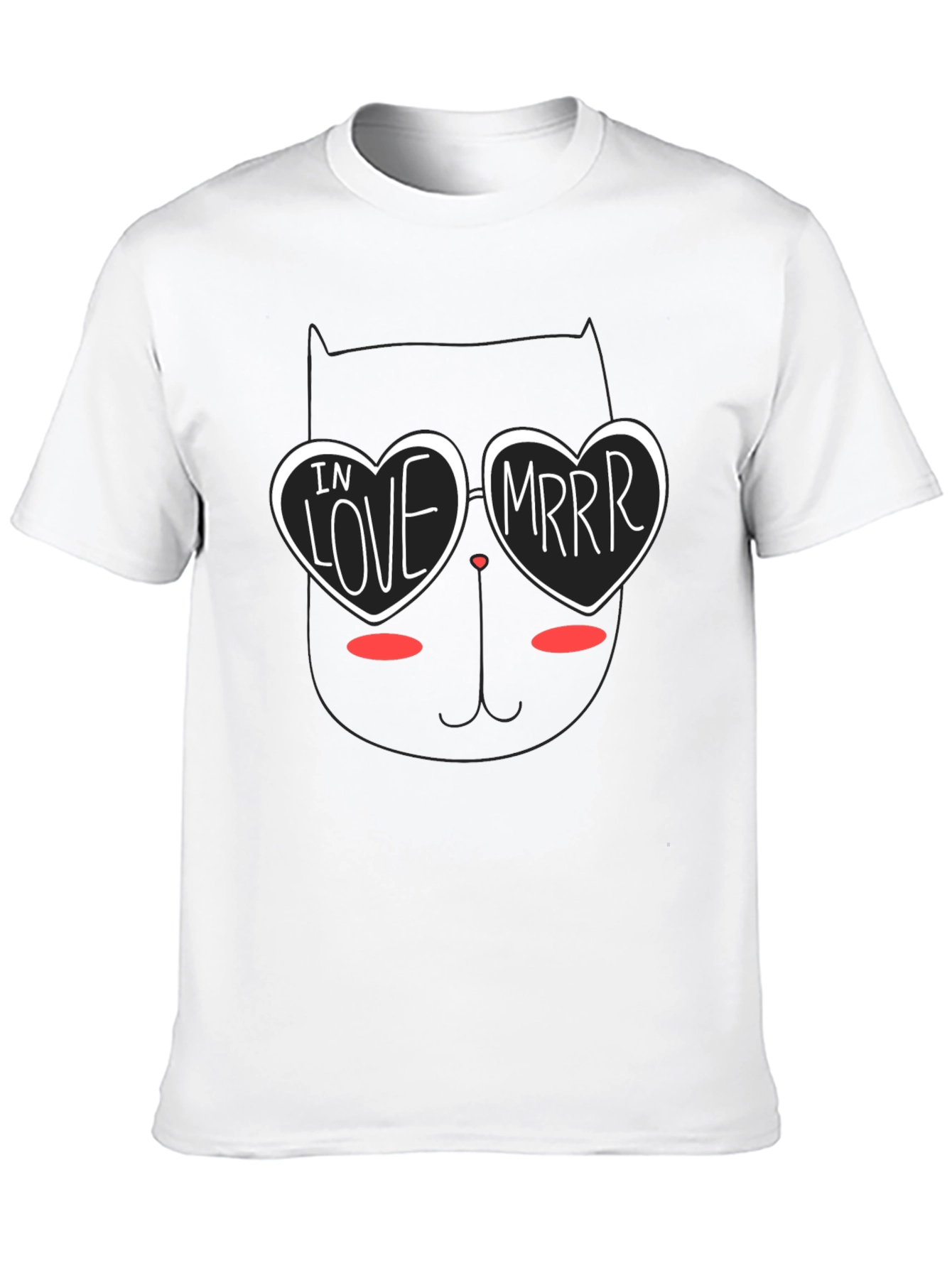 Cat in Love T-Shirt