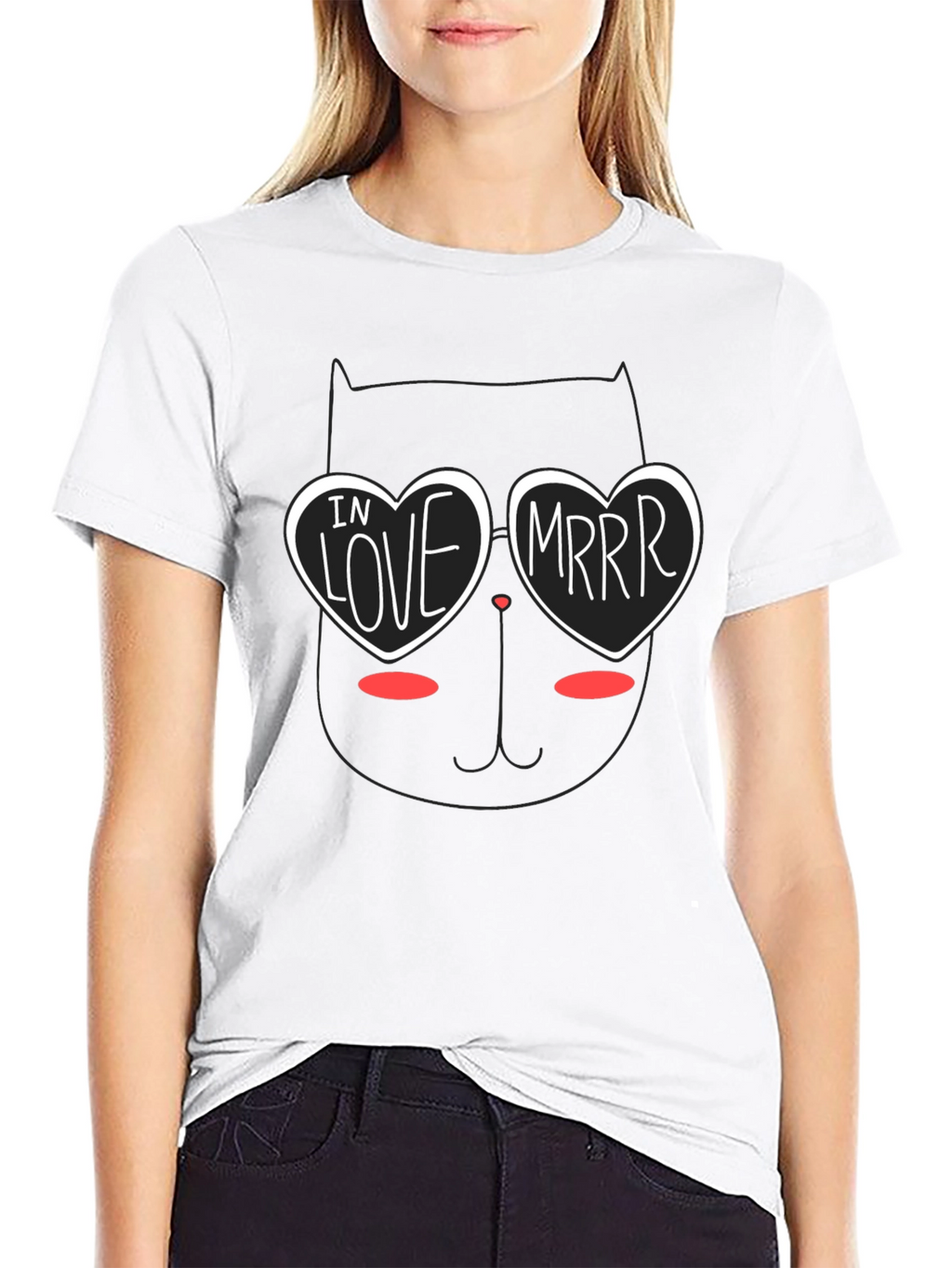 Cat in Love T-Shirt