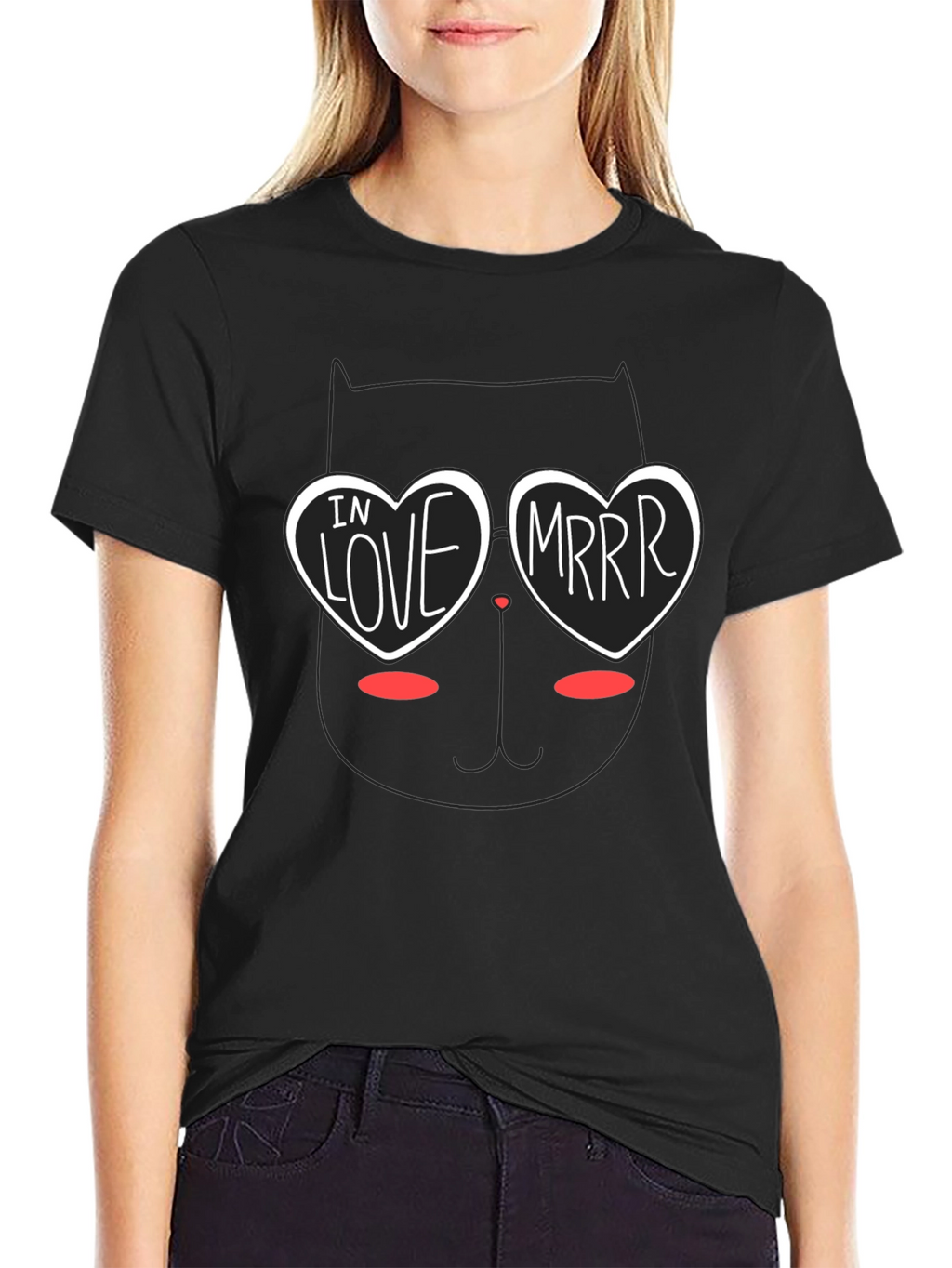 Cat in Love T-Shirt