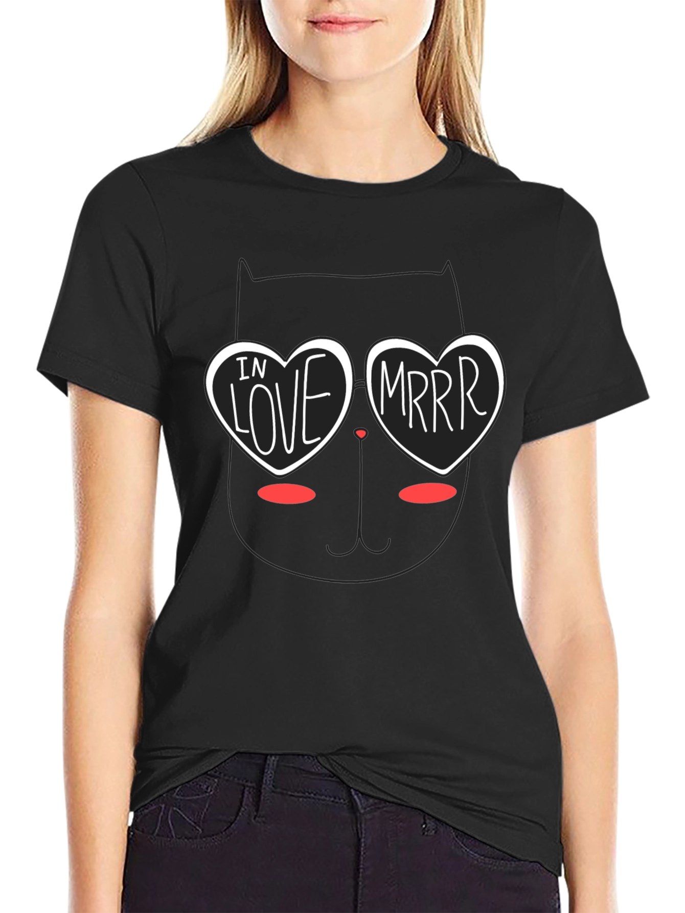 Cat in Love T-Shirt