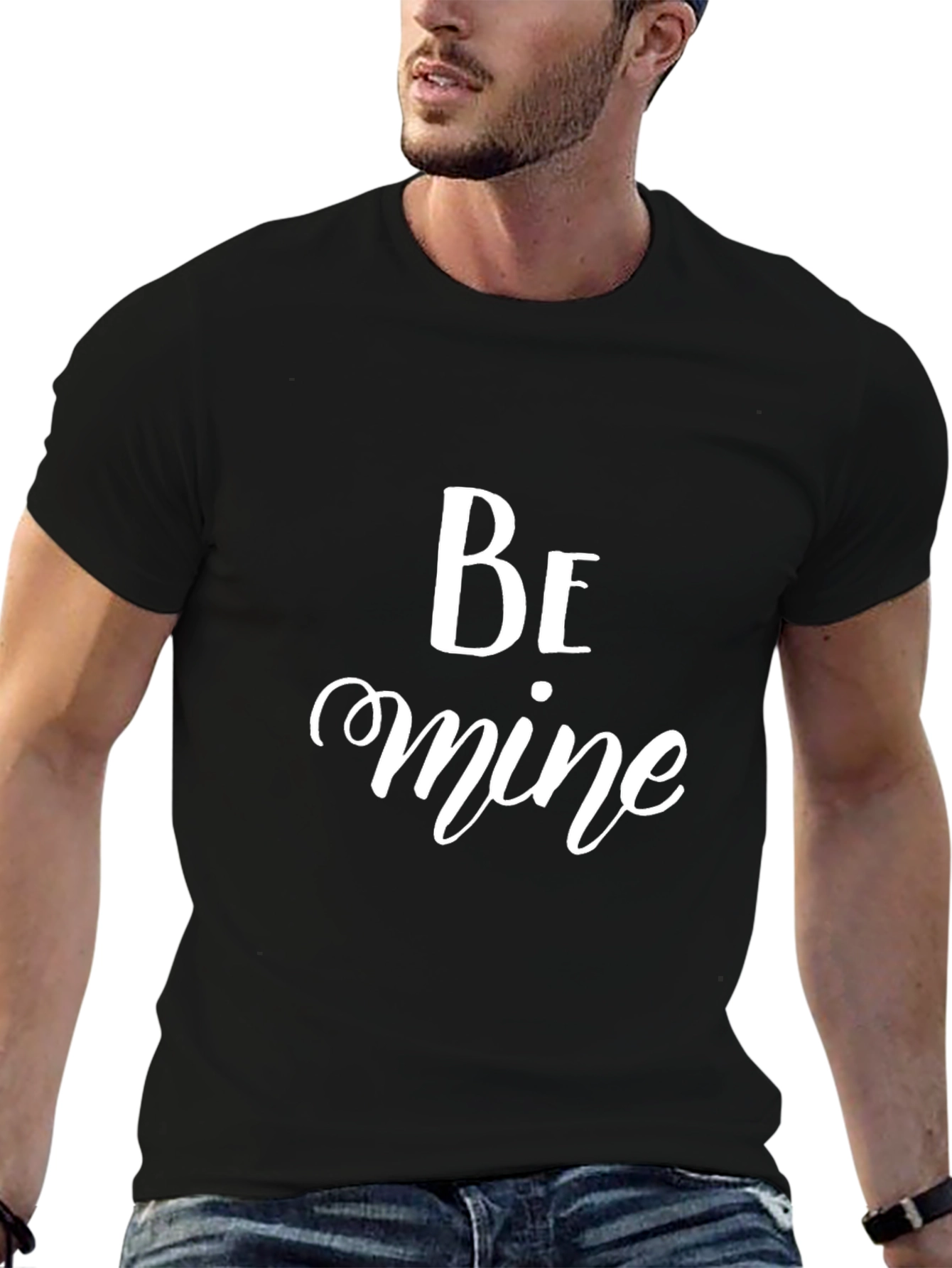 Be Mine Valentines Day Graphic T-Shirt