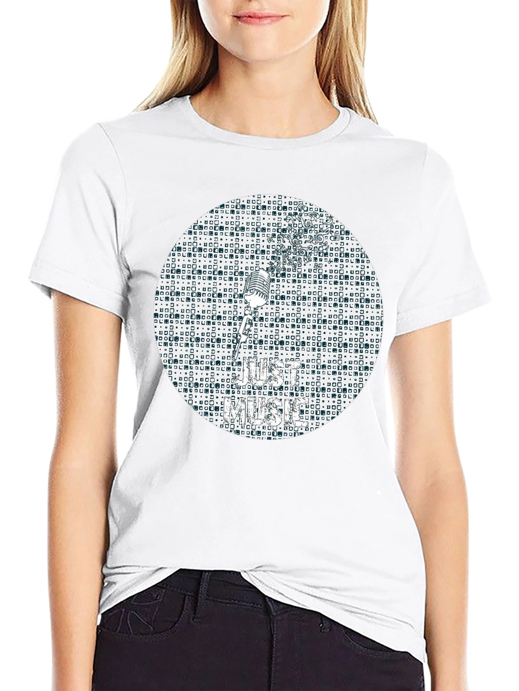 Retro Music T-Shirt - Classic Mic Design