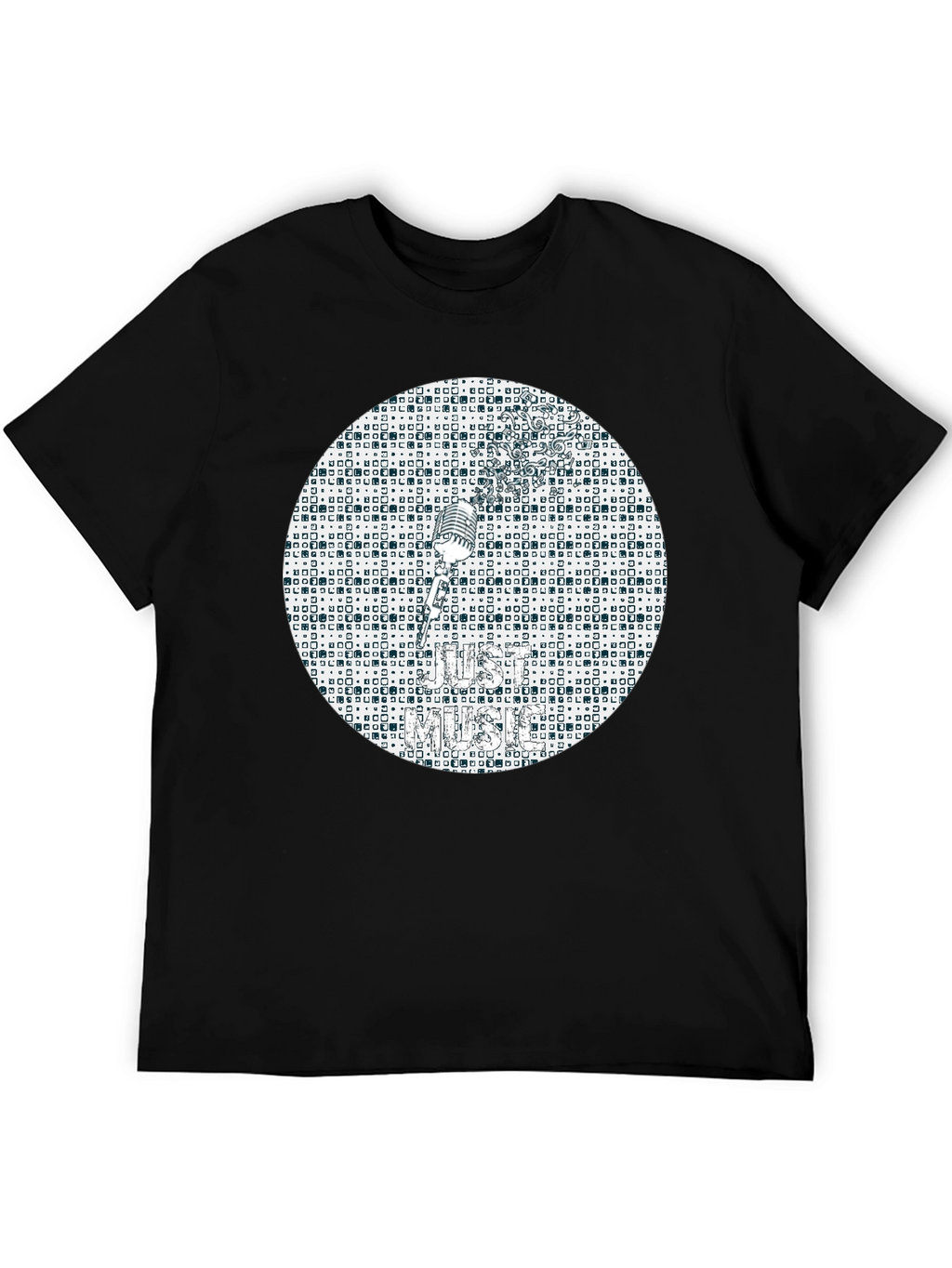Retro Music T-Shirt - Classic Mic Design