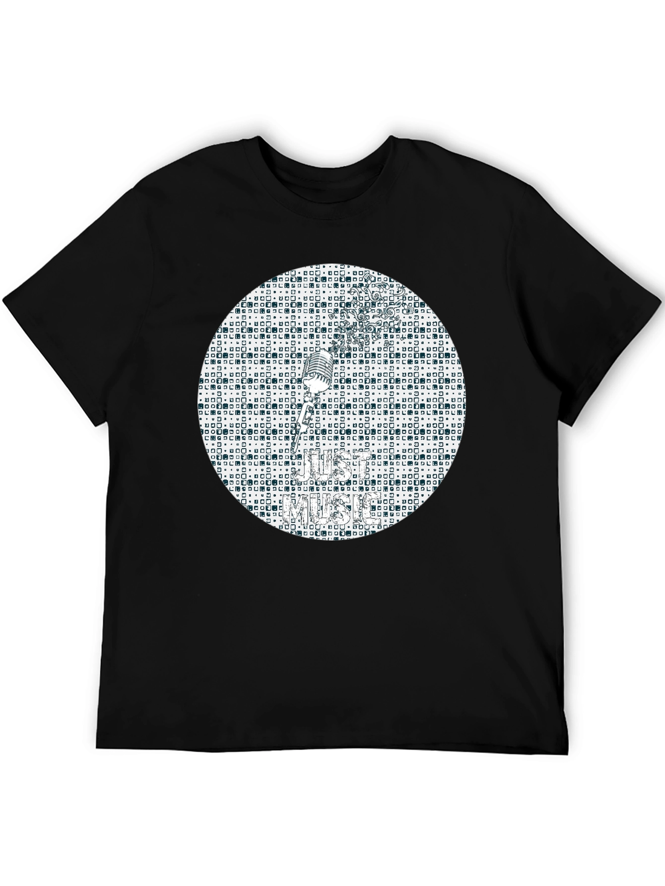 Retro Music T-Shirt - Classic Mic Design