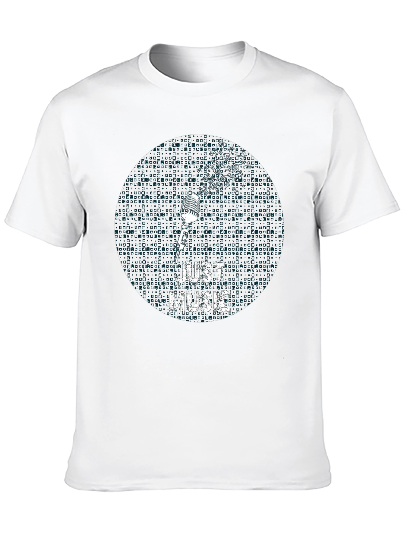 Retro Music T-Shirt - Classic Mic Design