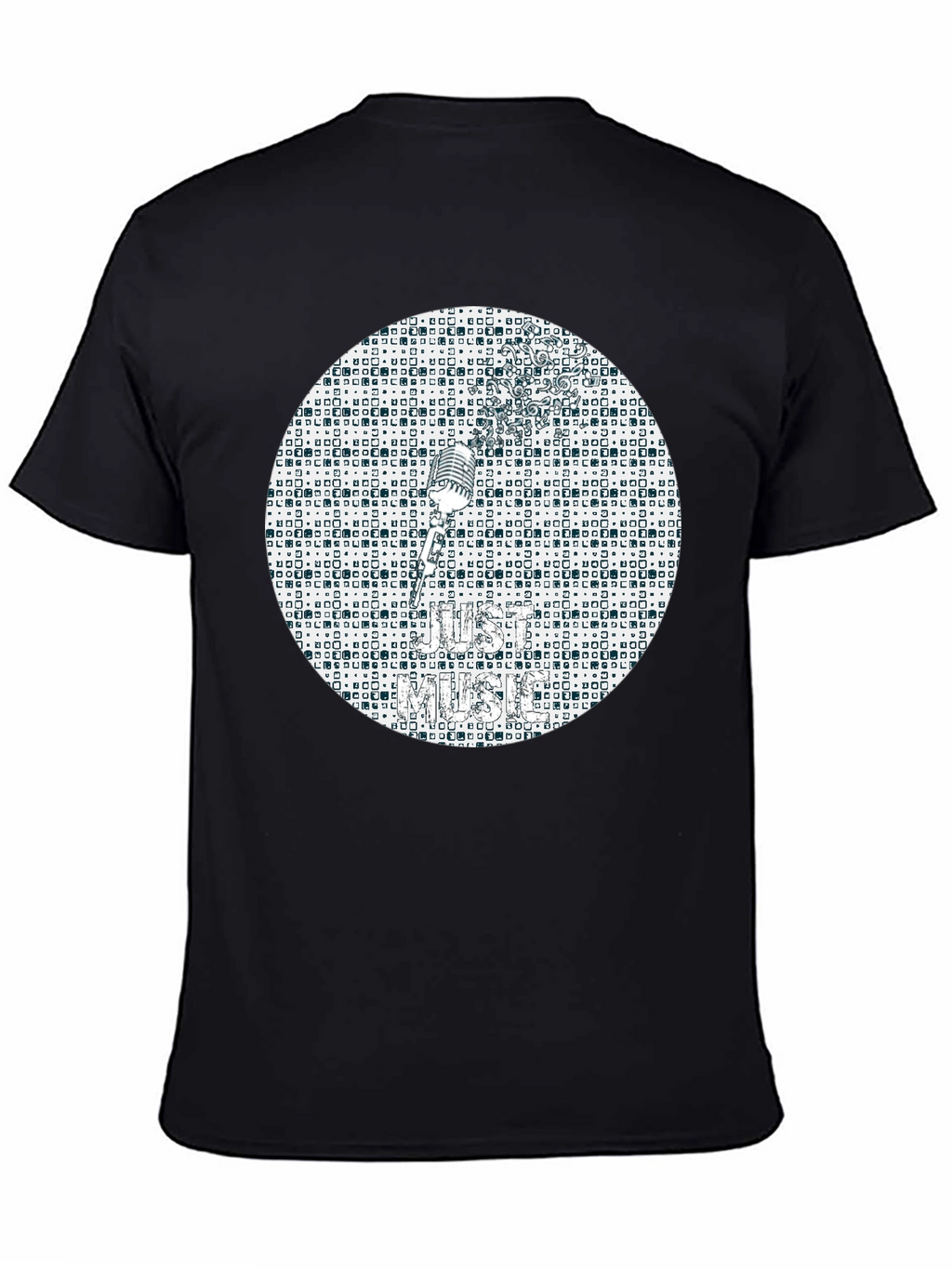 Retro Music T-Shirt - Classic Mic Design