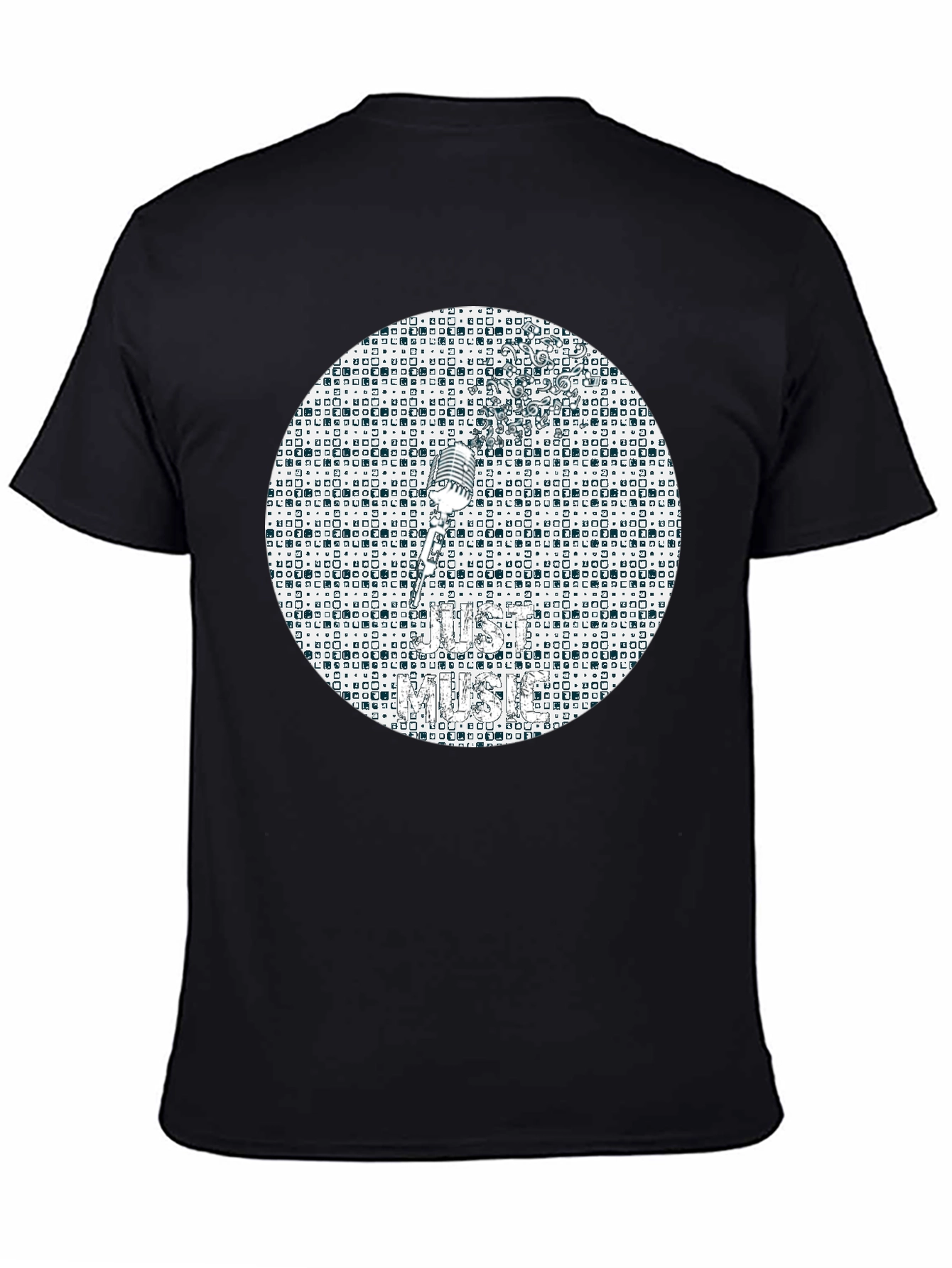 Retro Music T-Shirt - Classic Mic Design