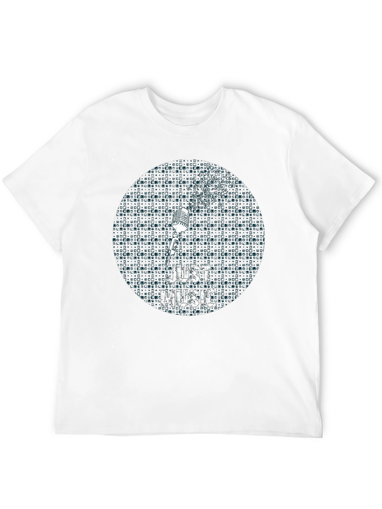 Retro Music T-Shirt - Classic Mic Design