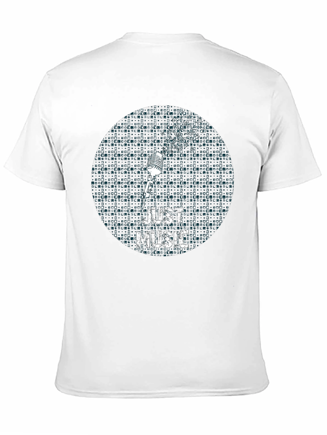 Retro Music T-Shirt - Classic Mic Design