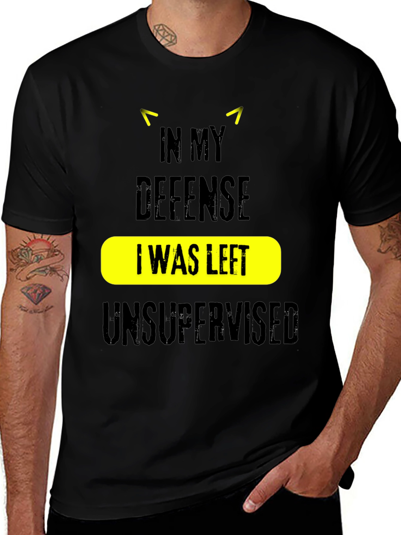 In My Defense Unsupervised Graphic Tee