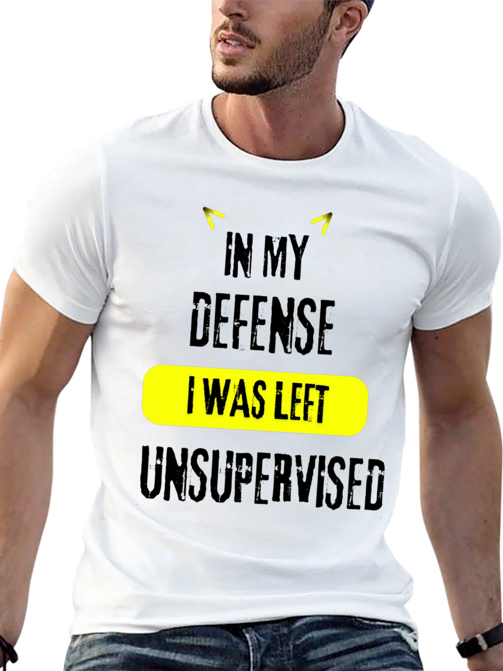 In My Defense Unsupervised Graphic Tee