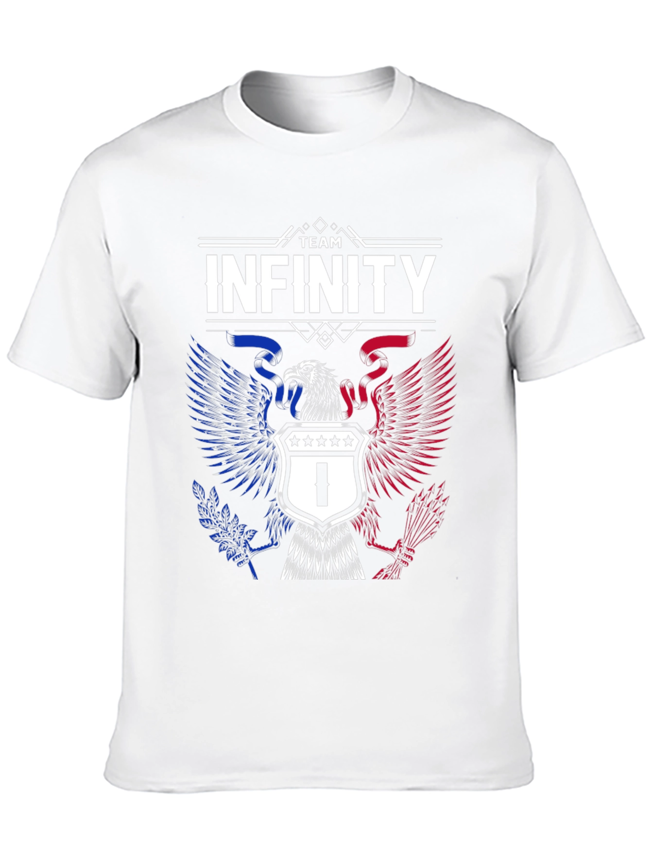 Team Infinity Eagle Graphic Tee - Patriotic Style