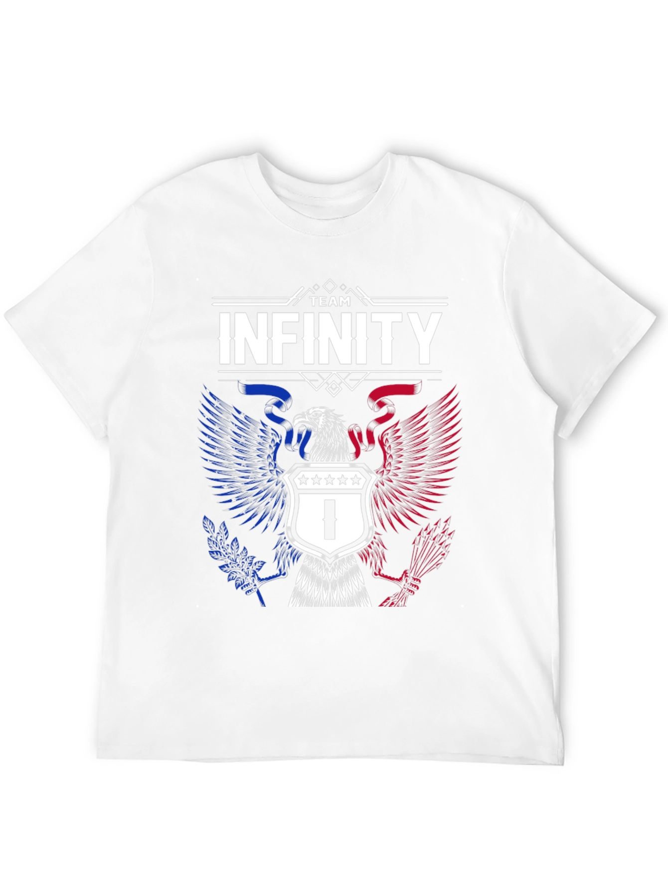 Team Infinity Eagle Graphic Tee - Patriotic Style