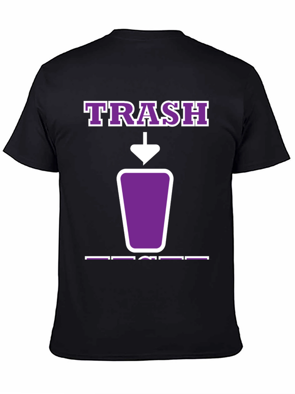Trash T-Shirt - Purple Graphic Tee