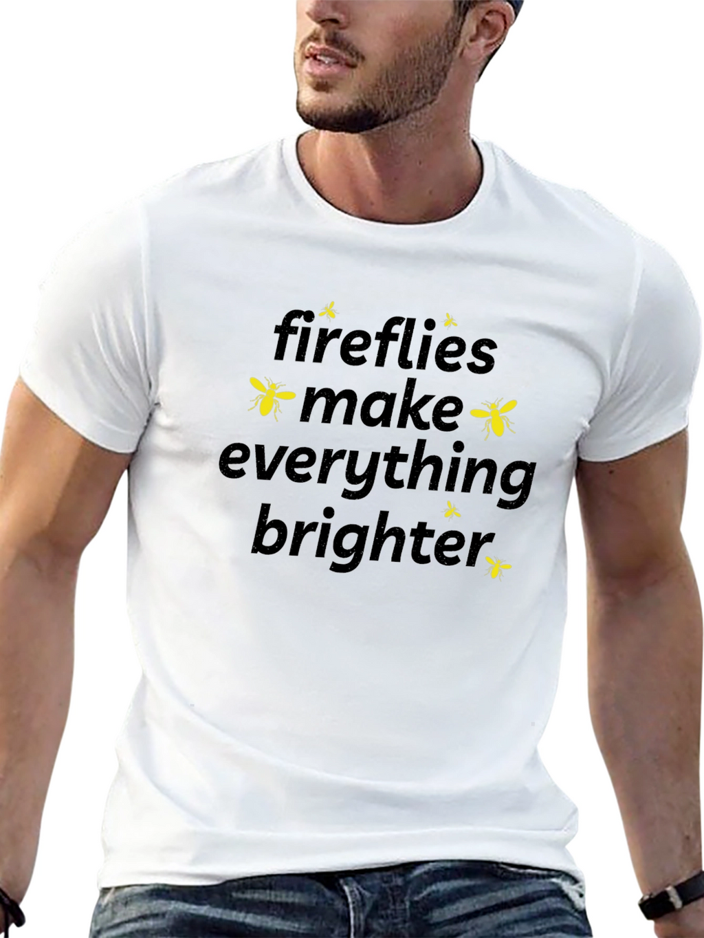 Fireflies Make Everything Brighter Graphic T-Shirt