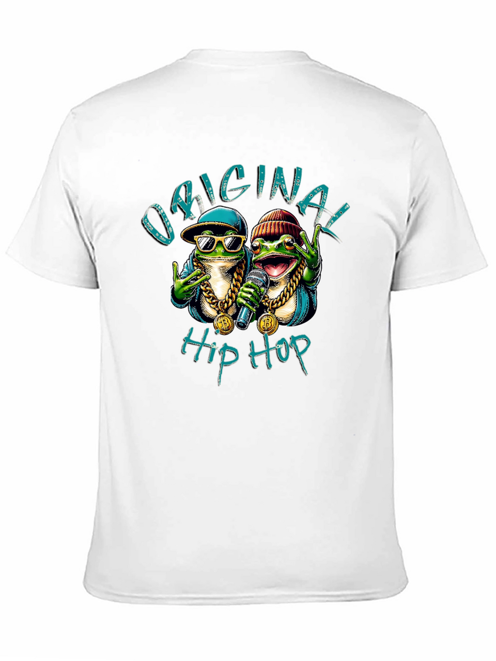 Original Hip Hop Frog Graphic T-Shirt