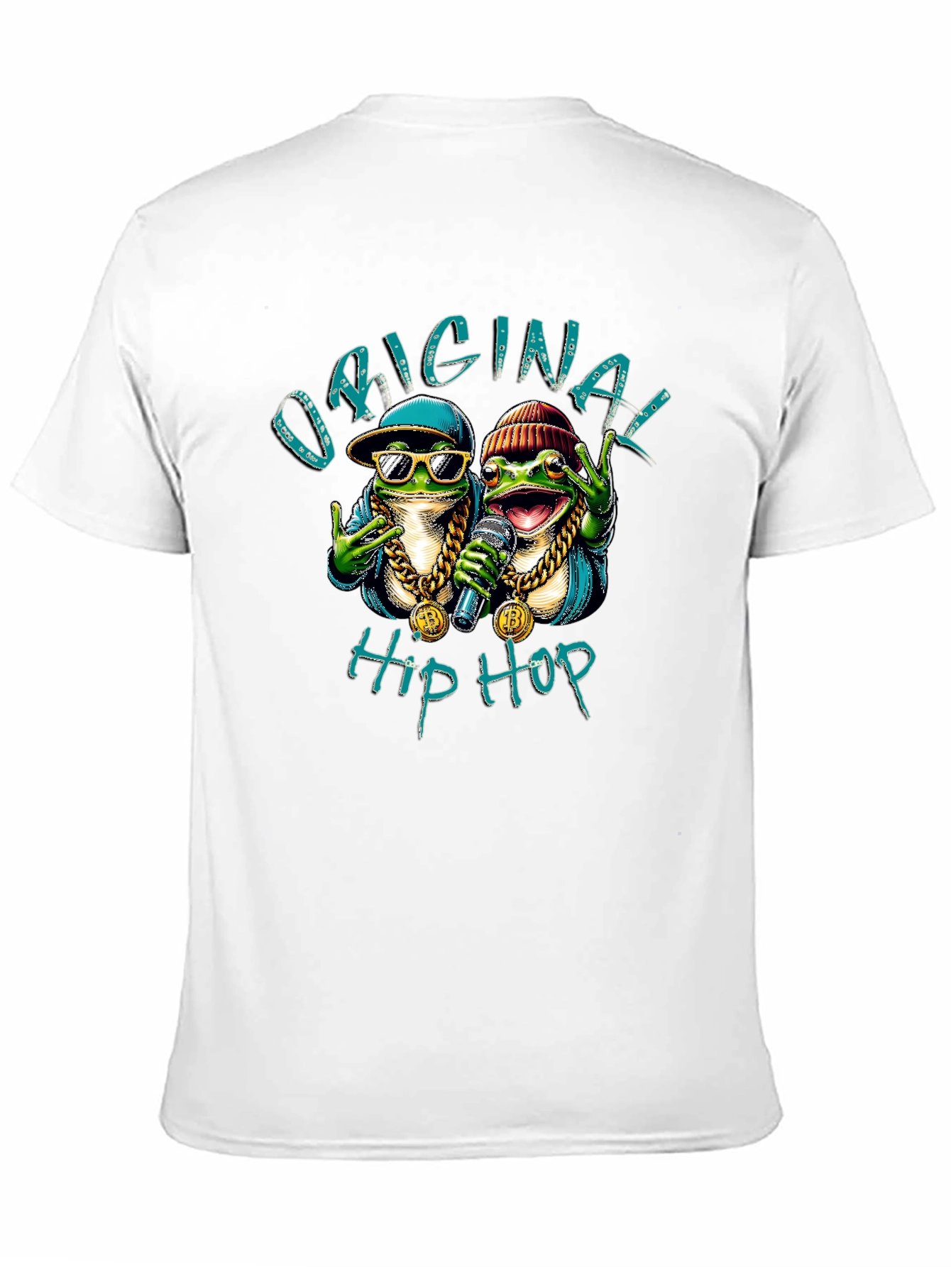 Original Hip Hop Frog Graphic T-Shirt