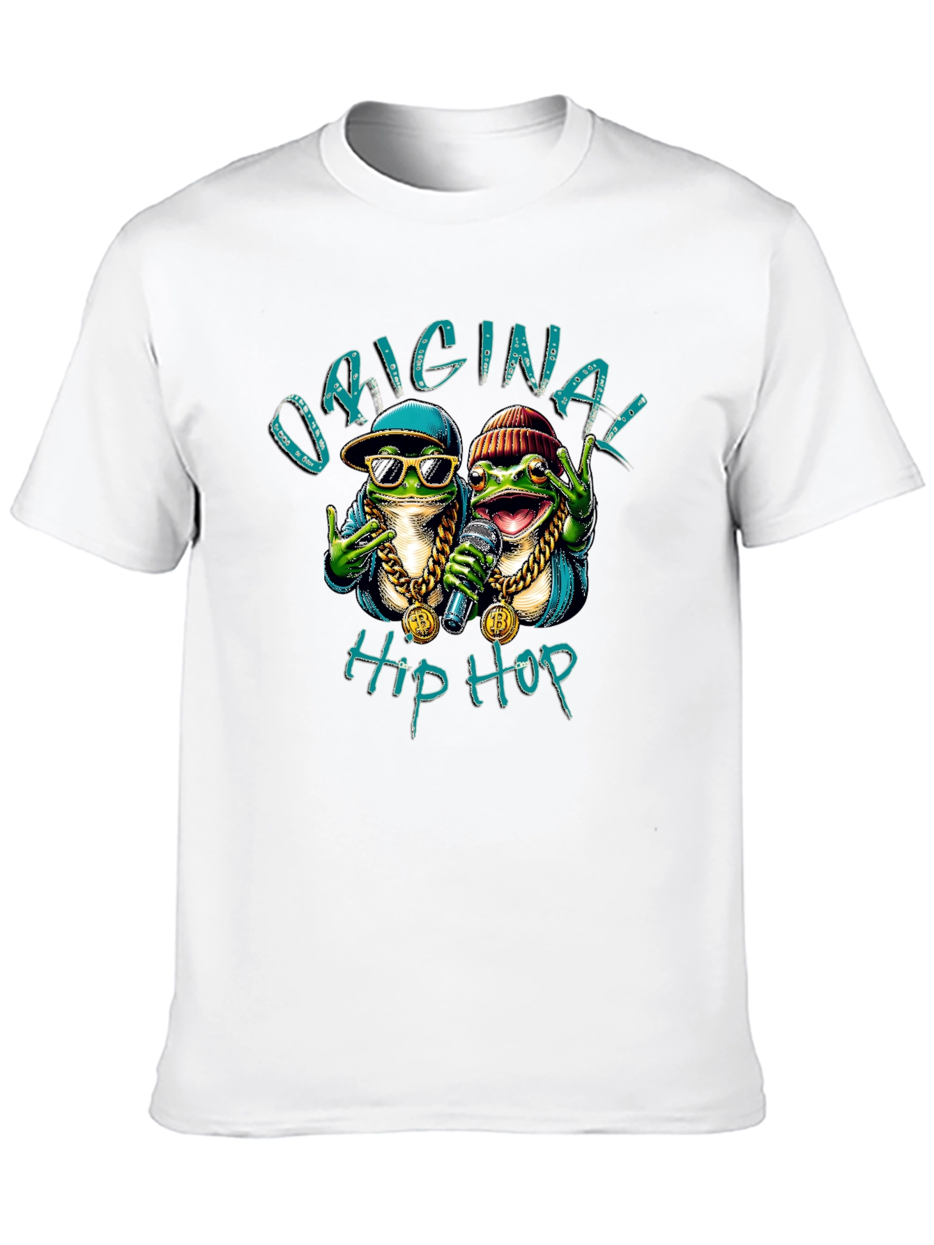 Original Hip Hop Frog Graphic T-Shirt