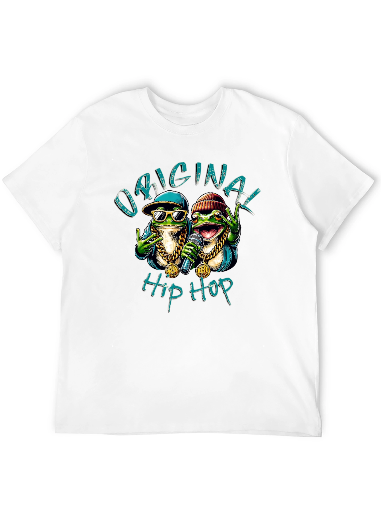 Original Hip Hop Frog Graphic T-Shirt