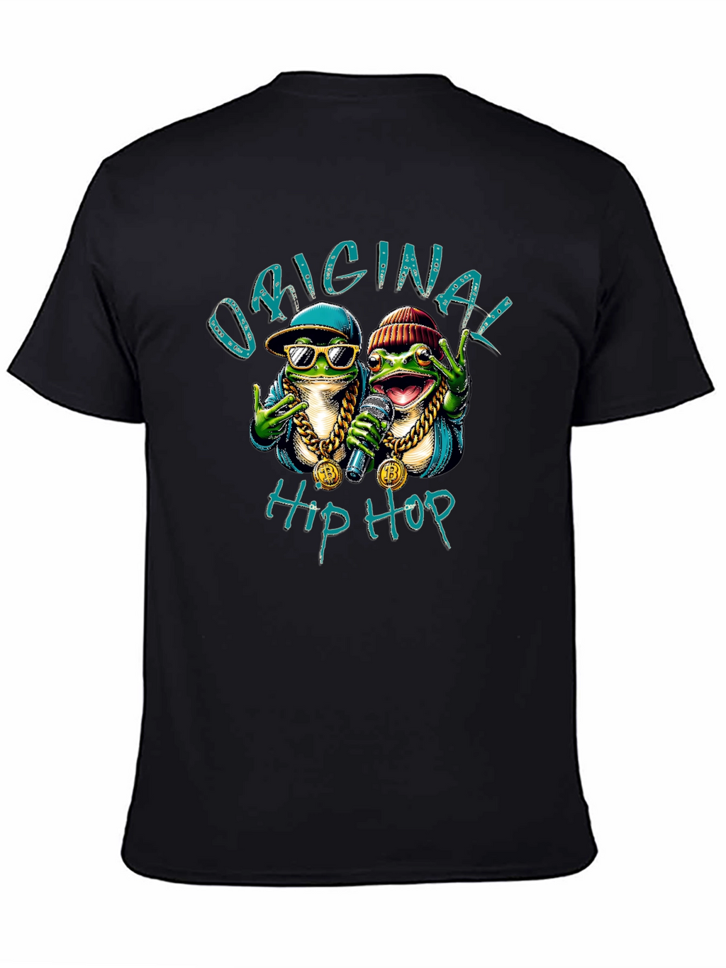 Original Hip Hop Frog Graphic T-Shirt
