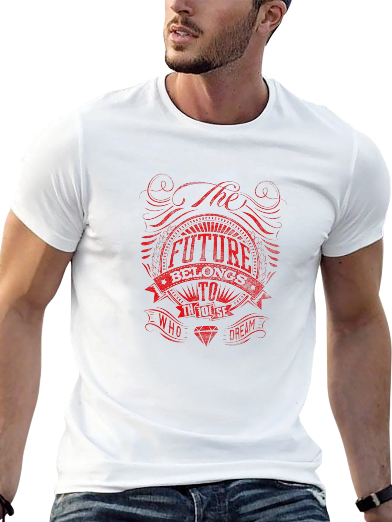 The Future Belongs To Those Who Dream Black T-Shirt