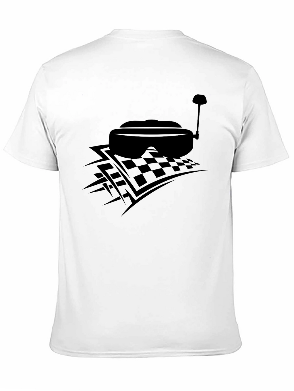 FPV Racing Drone Goggles T-Shirt - Black
