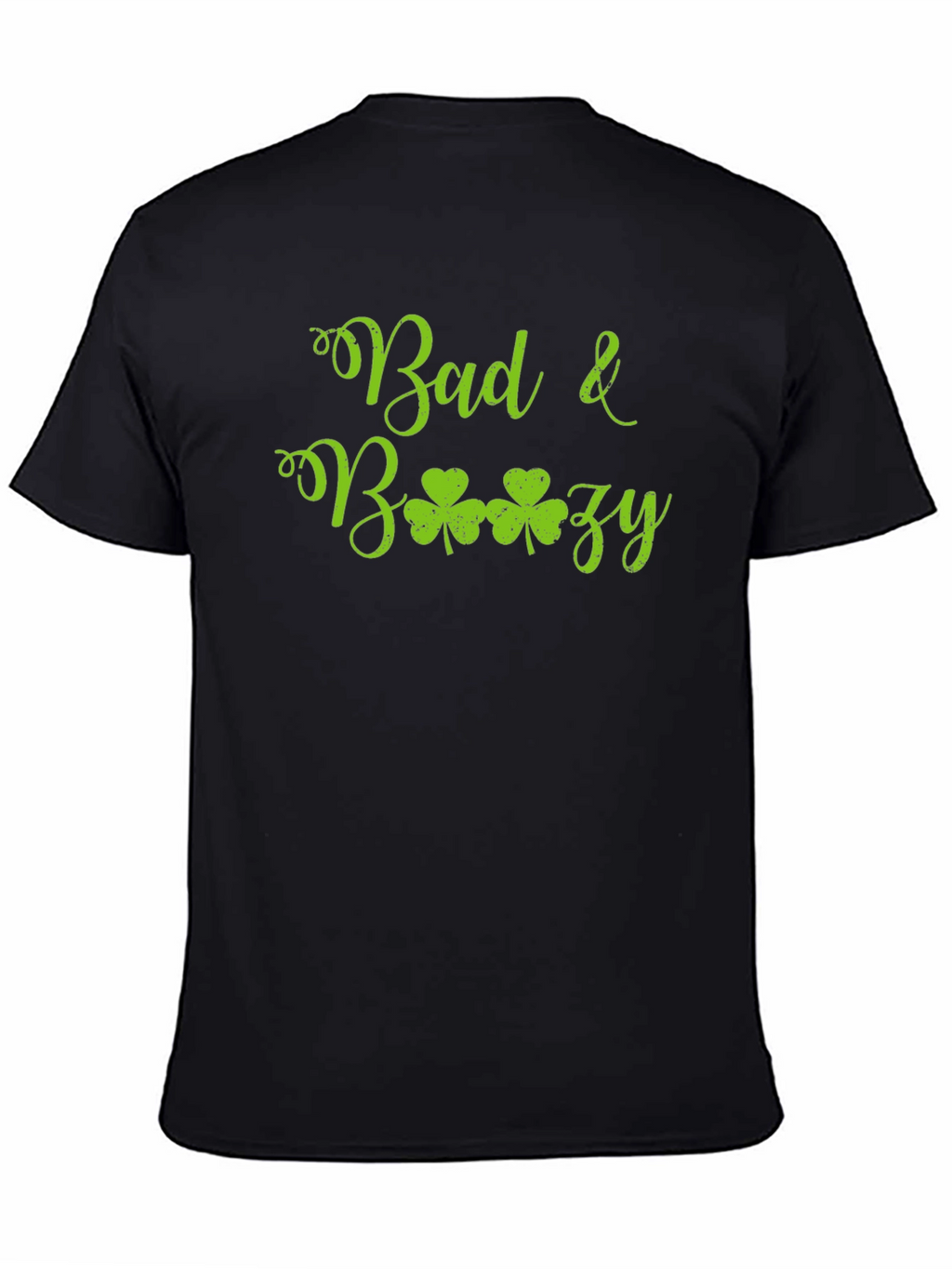 Bad & Boozy Shamrock Graphic T-Shirt