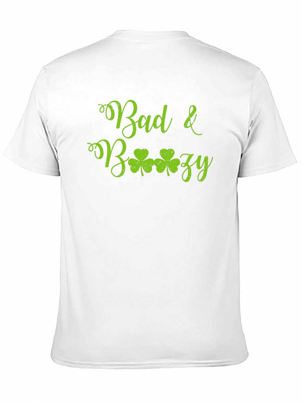 Bad & Boozy Shamrock Graphic T-Shirt