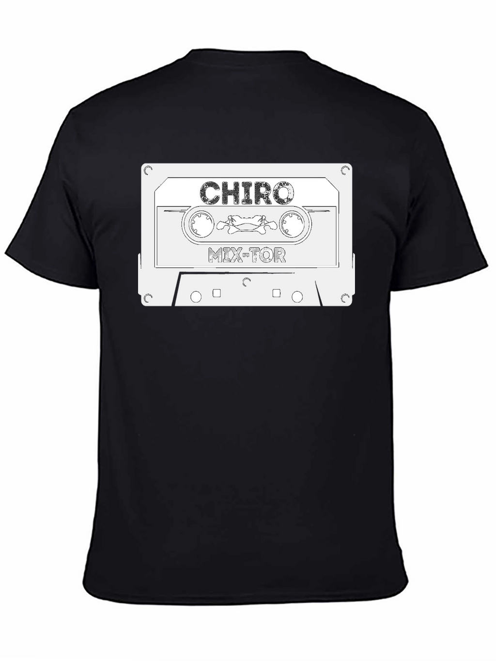 Retro CHIRO Mix-Tor Cassette Tape Graphic T-Shirt